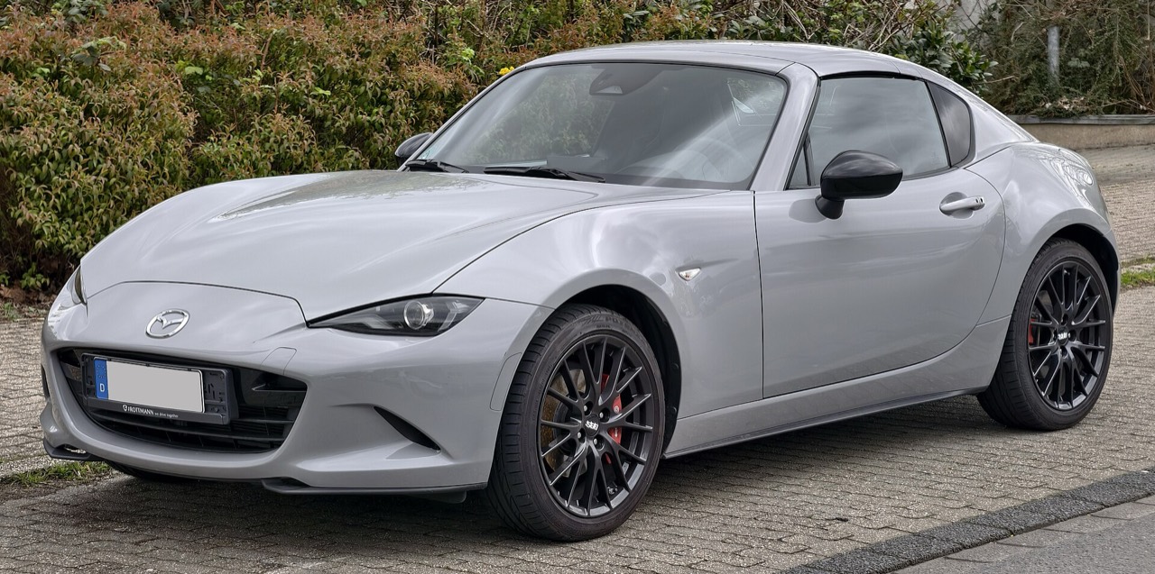 2024+ Mazda MX-5 ND3 RF, front three-quarter view